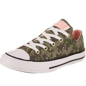 NEW Converse Chuck Taylor “CamoGold” Sneakers-  5.5 Juniors/Girls, 7.5 Women’s